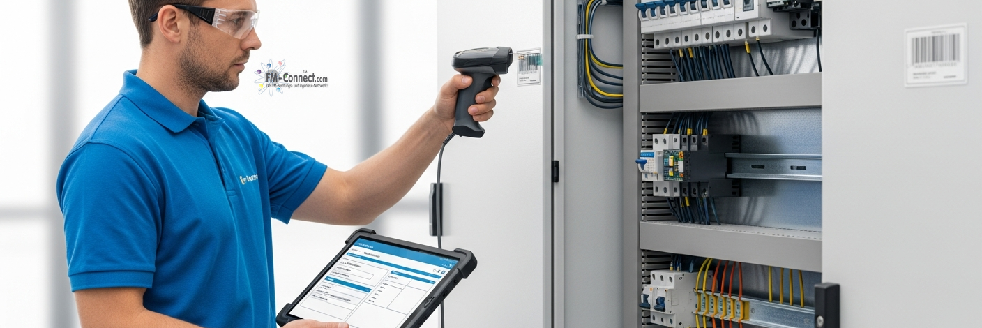 Erfasste elektrische Anlagen und Betriebsmittel nach DGUV V3 im betrieblichen Einsatz