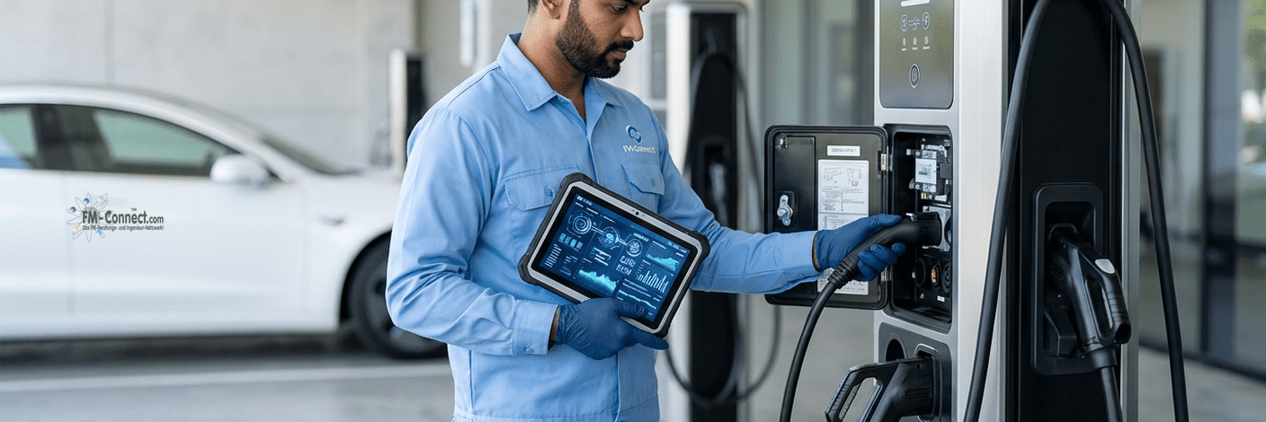 Ladeinfrastruktur für Elektrofahrzeuge dauerhaft sicher betreiben, prüfen und instand halten